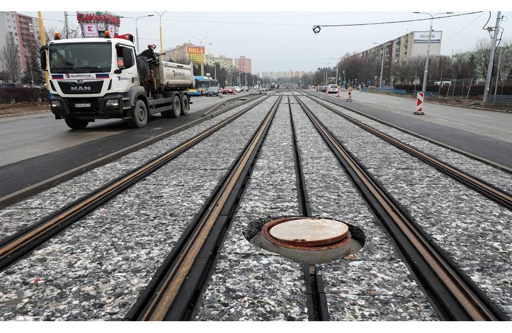 Foto: Modernizácia električkových tratí v Košiciach pokračuje podľa harmonogramu, informuje Dezider Orenič