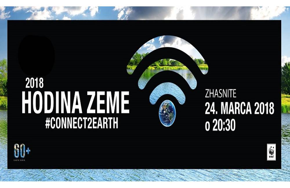 Počas celosvetovej kampane Hodina Zeme sa Slovensko 24. marca na hodinu ponorí do tmy