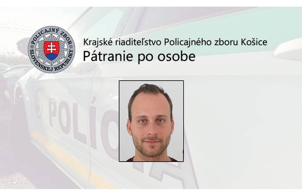 Polícia žiada verejnosť o pomoc pri pátraní po Štefanovi Dancákovi z Košíc