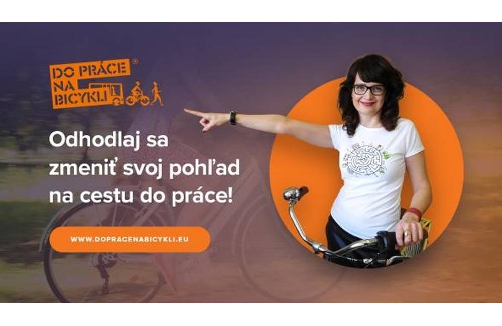 Zapojte sa do celoslovenskej súťaže Do práce na bicykli, registrácia prebieha do 5. mája