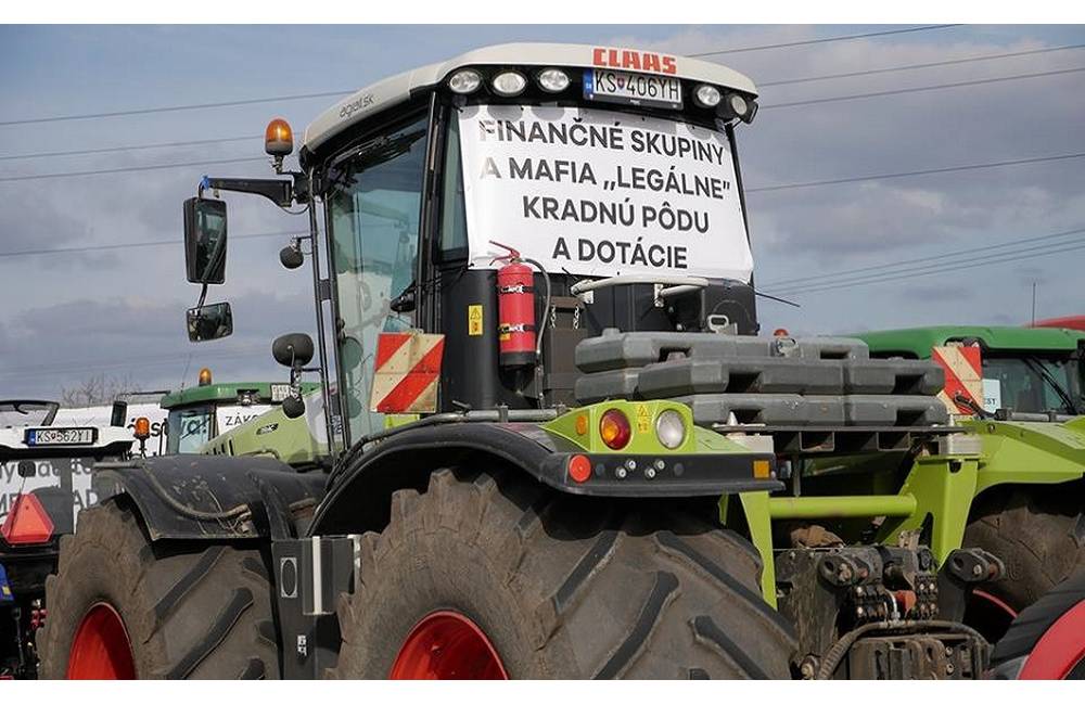 Poľnohospodári opäť vyrazia do ulíc, počas traktorového protestu vzniknú dopravné obmedzenia