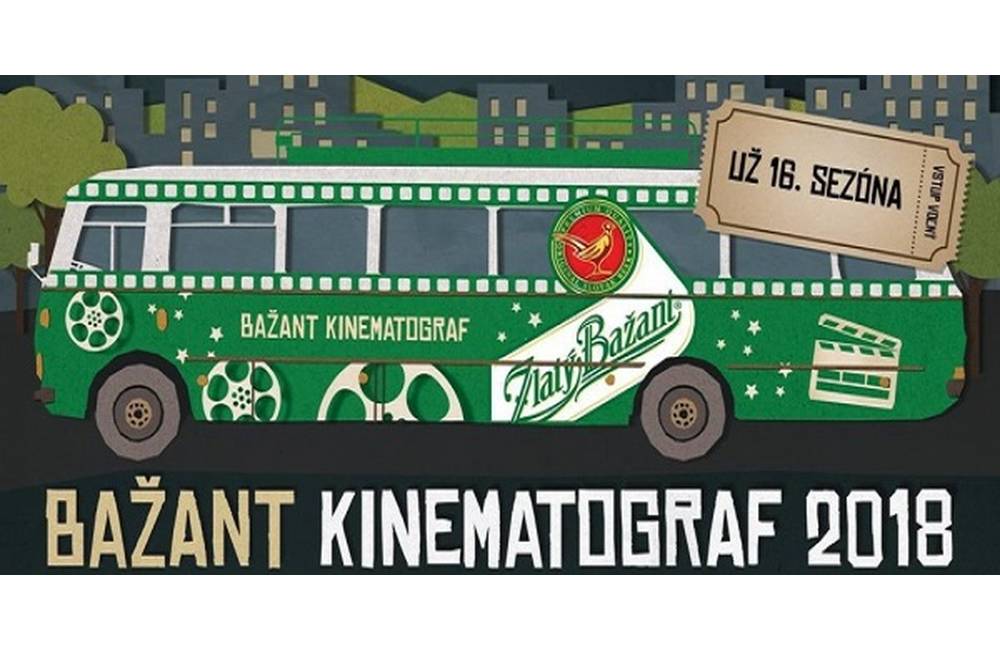 Foto: Filmový festival Bažant Kinematograf 2018 v auguste na päť dní zastaví aj v Košiciach