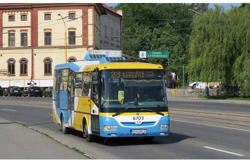 Foto: Počas dvojtýždňovej dovolenky budú autobusové linky číslo 23 a 25 premávať s obmedzeniami