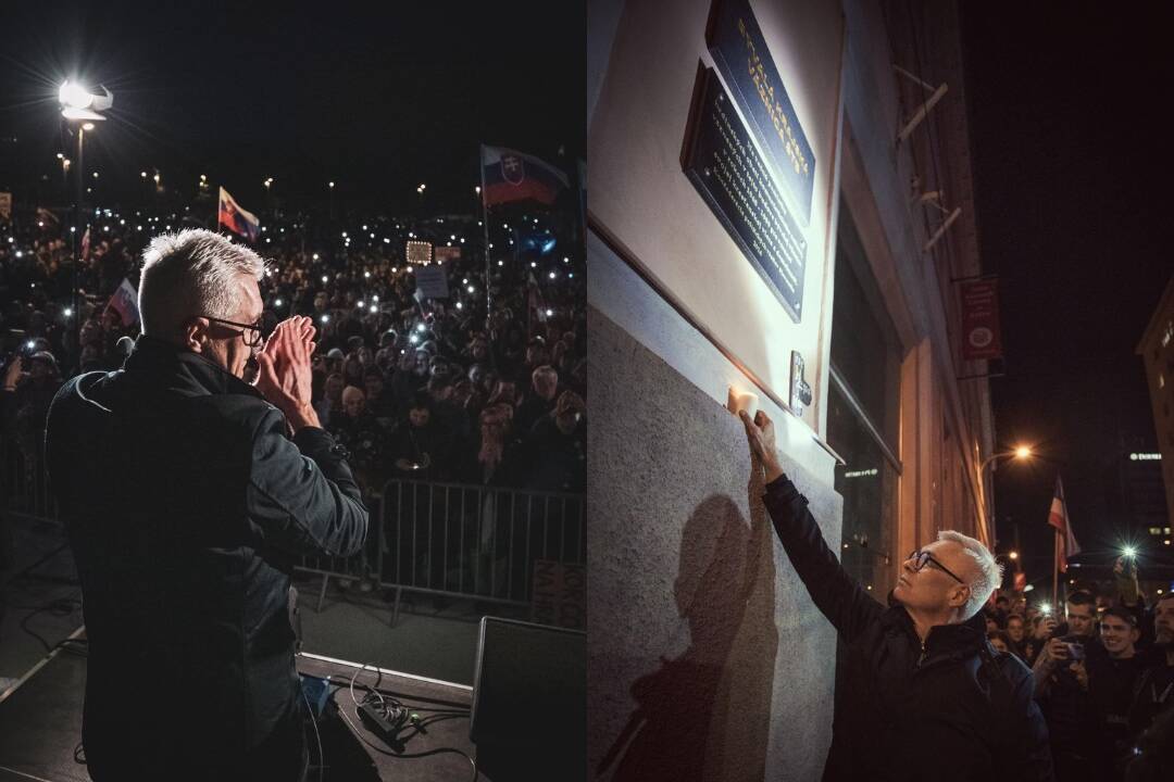 VIDEO: Ivan Korčok sa stretol s Košičanmi, zapálil aj sviečku obetiam komunizmu