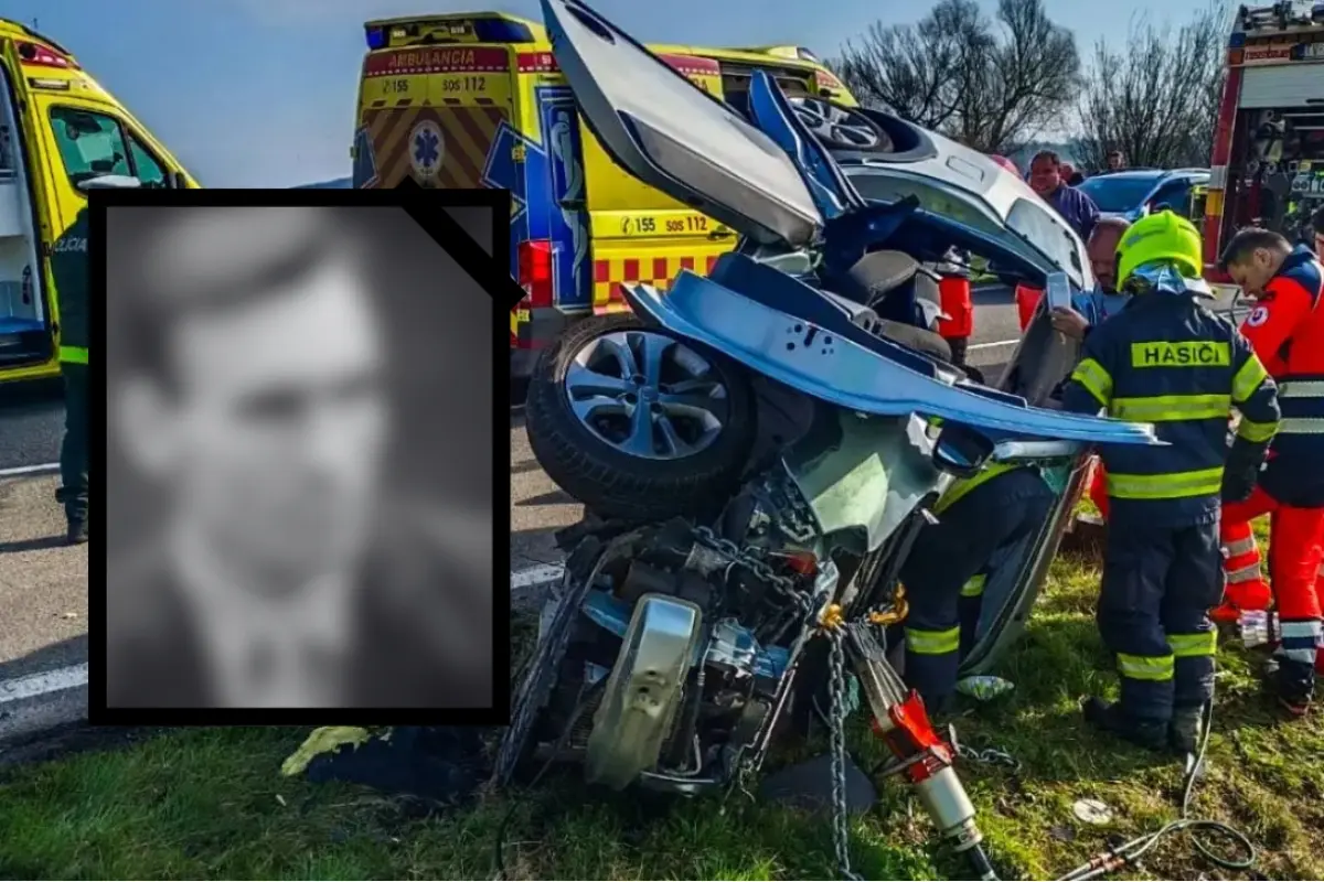 Foto: Čelnú zrážku na východe neprežil 41-ročný Róbert, v aute zostal zakliesnený, smútia za ním športovci aj celá dedina