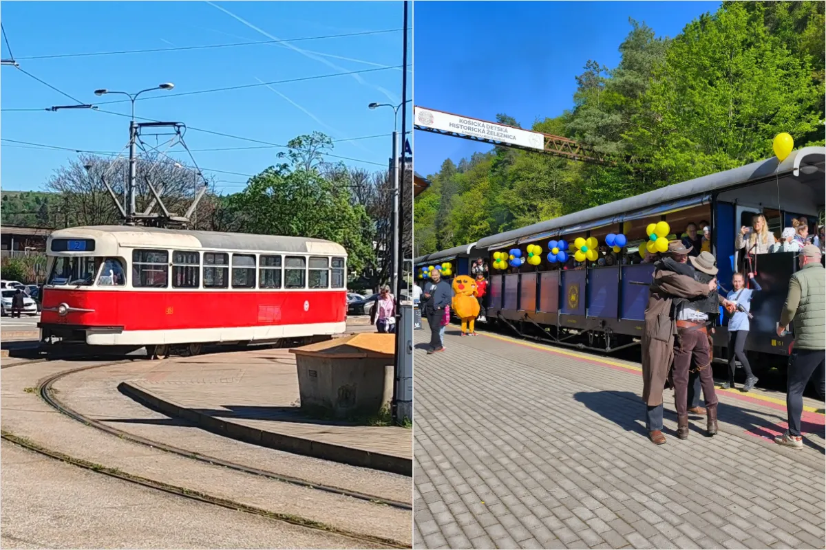 Malí a veľkí Košičania sa vrátia do minulosti. Na cesty vyrazia historické električky, odvezú vás aj parné lokomotívy