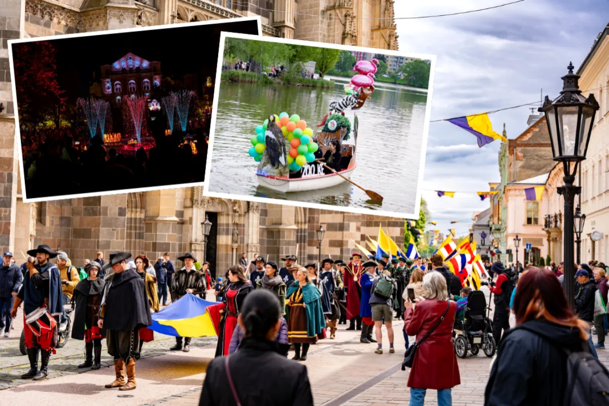 PROGRAM: Košické Benátky, svetelná párty aj umenie v uliciach. Nenechajte si ujsť veľkolepé oslavy mesta Košice