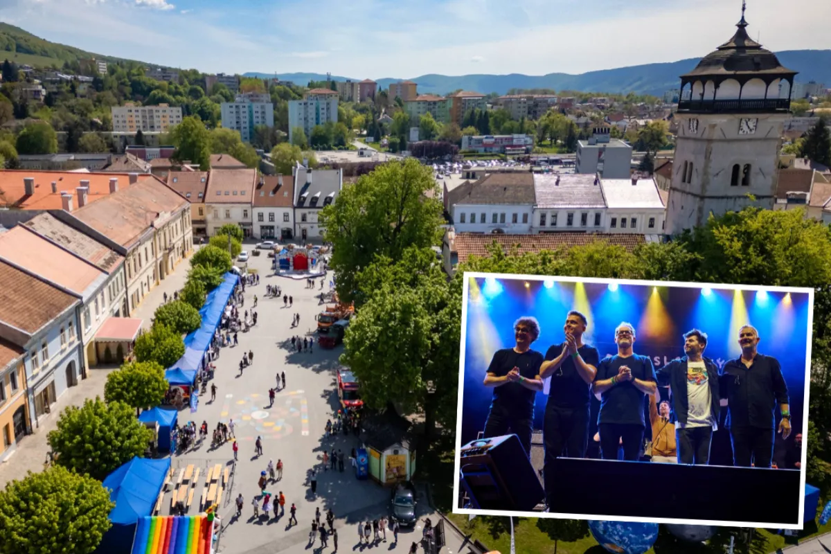 Župné dni odštartujú v Rožňave. Deti zabavia atrakcie, dospelých chutné špeciality, večer zakončí koncert Hexákov