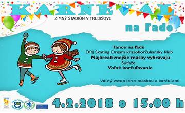 Mesto Trebišov pripravuje pre deti Karneval na ľade,  najkreatívnejšie masky budú odmenené