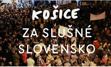 Zajtra 16. marca sa v Košiciach uskutoční ďalšie zhromaždenie Za slušné Slovensko