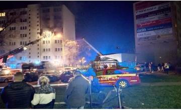 VIDEO: Byt na Obchodnej ulici v košickej mestskej časti Západ po výbuchu plynu