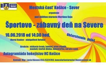 Športovo zábavný deň na Severe, tešiť sa môžete na autogramiádu hokejistov HC Košice