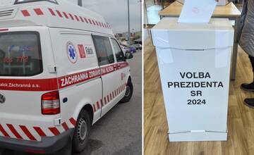 Vo volebnej miestnosti v Košiciach skolabovala seniorka a zranila si hlavu. Prevoz do nemocnice odmietla