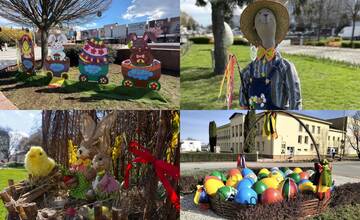 V mestách a obciach v Košickom kraji ožili symboly jari. Pozrite si tú najkrajšiu veľkonočnú výzdobu