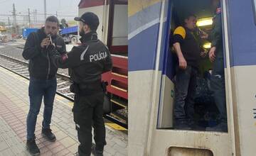 Košickí železniční policajti kontrolovali rušňovodičov. Do práce prišla pod vplyvom jedna sprievodkyňa