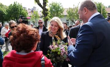 FOTO: Prezidentka na rozlúčke s Košičanmi. Ďakujem, že ste sa naučili po rusínsky, odkázal 6-ročný Adamko
