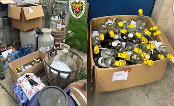 V Michalovciach tiekol alkohol prúdom. Úžitok však z neho nemal nikto