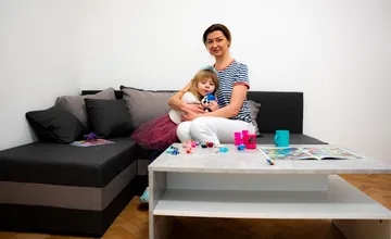 Olena prišla o manžela, jej dcéra o otca. Postaviť sa na nohy nebolo jednoduché, mesto Košice im dalo strechu nad hlavou