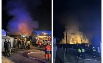 FOTO: Na východe došlo k tragickému požiaru chatrče. O život prišlo päť ľudí, medzi nimi aj niekoľkomesačné  bábätko