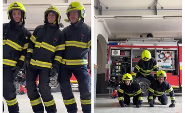 VIDEO: Košickí hasiči majú rytmus v krvi. Na Medzinárodný deň tanca to takto roztočili