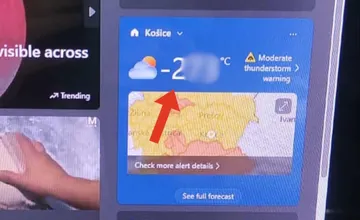 Košičania nevedeli, ako sa ráno obliecť. Aplikácia im hlásila teplotu, pri ktorej by sa zastavil vesmír