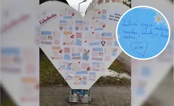 Máte niečo na srdci? Nechajte svoj odkaz na Ťahanovskom srdiečku a ukážte svoju lásku všetkým