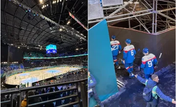 FOTO: Fenomenálny výsledok Slovákov v zápase s Fínmi, hokejový olympijský sen začíname víťazstvom 4:1