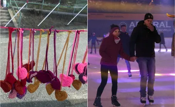 VIDEO: Metropolu východu zasahujú Amorove šípy vo veľkom štýle, lásku si preukazujú Košičania na viacerých sídliskách