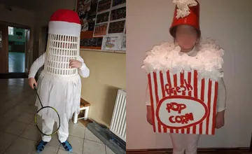 FOTO: Bedmintonový košík či popcorn. Mamičky z východu sa podelili o ručne vyrobené karnevalové kostýmy svojich detí
