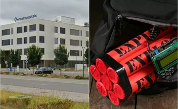 Michalovská nemocnica zažívala chvíle plné drámy, niekto tu nahlásil bombu