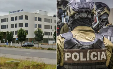 V Michalovciach bolo v pondelok opäť rušno, policajti znovu prehľadávali nemocnicu, tá posiela páchateľovi jasný odkaz