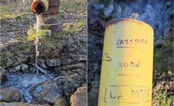 VIDEO: Zemplínčanku Danu poburuje nápis na minerálnom prameni pri Jovse. Prečo to niekto pomenoval Vajcovka?