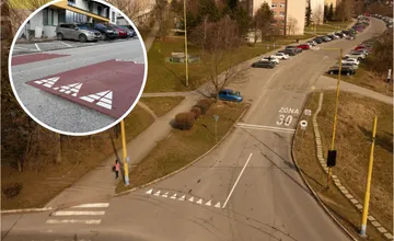 FOTO: Na KVP pribudli zóny 30, retardéry aj žraločie zuby. Spomaliť by mali sídliskových pretekárov