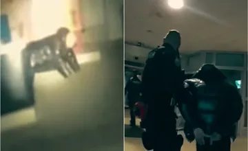 VIDEO: Zdrogovaný muž sa v Košiciach vlámal do zdravotníckeho objektu, policajti ho našli štvornožkovať v miestnosti