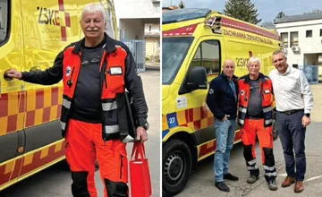 Košickí záchranári sa lúčia s kolegom Jankom. Zachránil tisíce životov, po 41 rokoch odchádza na zaslúžený dôchodok