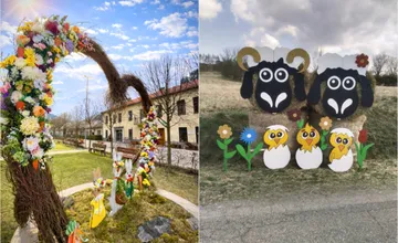 FOTO: Východniari znova ukázali svoju šikovnosť. Mestá a obce zdobí veľkonočná výzdoba. Ktorá sa vám páči najviac?