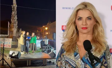 VIDEO: Počujte, vážená Martina, nie je to len vaša krajina, zaslali drsný odkaz Šimkovičovej študenti z Košíc