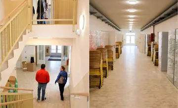 FOTO: Deti zo spišskej obce majú dôvod na radosť, o niekoľko mesiacov prestrihnú pásku na úplne novej základnej škole