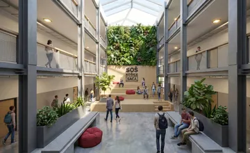 FOTO: V Šaci vznikne študentské mestečko, vyrastá tu moderný kampus s pokrokovými technológiami za desiatky miliónov