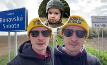 Košičan Richard prešiel už polovicu krajiny, aby vyzbieral peniaze pre chorého syna. Počas toho narazil aj na zdravie