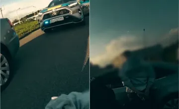 VIDEO: Košickí policajti majú za sebou ďalšiu naháňačku v uliciach mesta, unikajúce auto mal šoférovať muž bez vodičáku