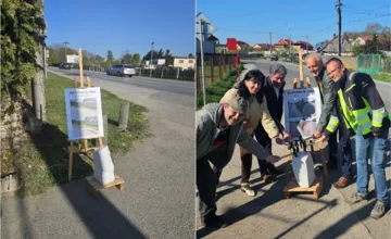 V Krásnej už poklopali po základnom kameni, odštartovali veľkú výstavbu chodníkov, kde všade stretnete robotníkov?