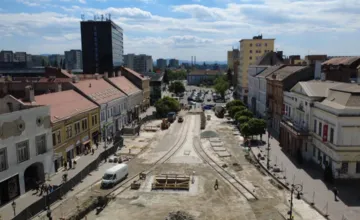FOTO: Metropola východu už týždne intenzívne pracuje na rekonštrukcii Dolnej brány, ako to ide?