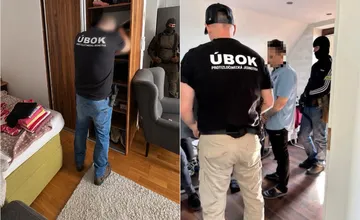 FOTO: Veľká policajná akcia Brat na východe. Padlo obvinenie, osoba si mala objednať spôsobenie ťažkej ujmy na zdraví