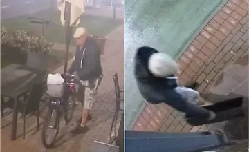 VIDEO: Pred michalovskou pizzeriou sa niekto ulakomil na kvety. Prípad má bizarný záver, zlodej im zanechal odkaz