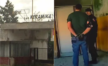 VIDEO: Opustený areál pozdišovskej keramiky sa čoraz častejšie stáva terčom zlodejov, tentoraz tu zadržali Poliakov