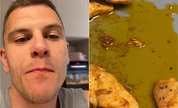 VIDEO: Jovinečko zjedol mäso z Billy, až potom si všimol larvy. Jeho babka z Rožňavy by z toho asi veľkú radosť nemala