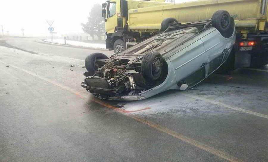 Dopravná nehoda Bidovce, foto 2