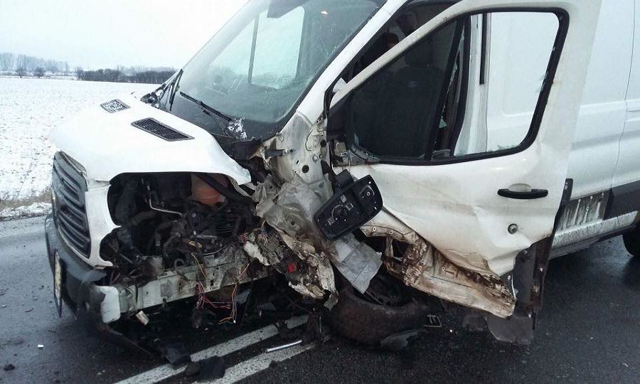 Vážna dopravná nehoda pri obci Seňa, foto 2