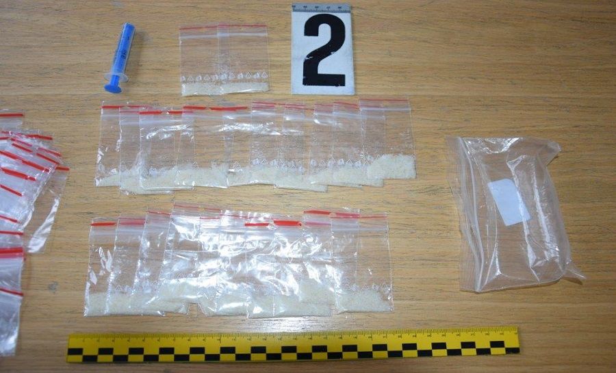 Predaj drog v Spišskej Novej Vsi 15.2.2018, foto 5